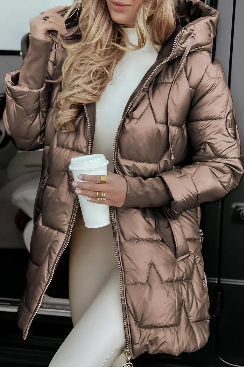 Mila - Warm Hooded Winter Coat