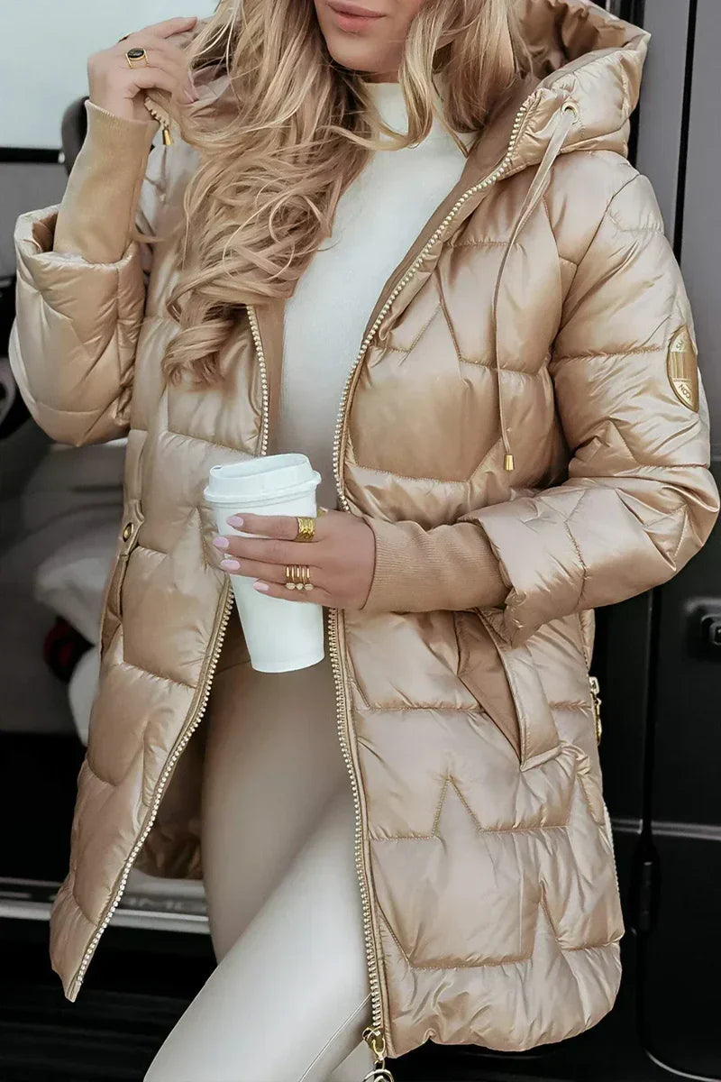 Mila - Warm Hooded Winter Coat