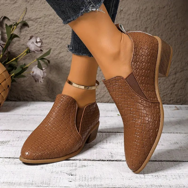Zenny – Leather Orthopedic Oxford Shoes