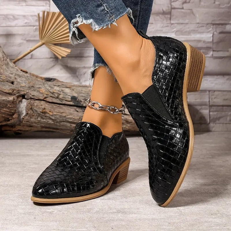 Zenny – Leather Orthopedic Oxford Shoes