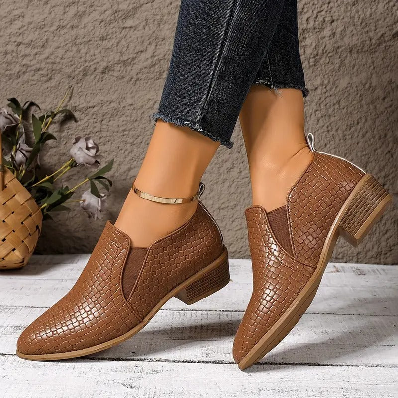 Zenny – Leather Orthopedic Oxford Shoes