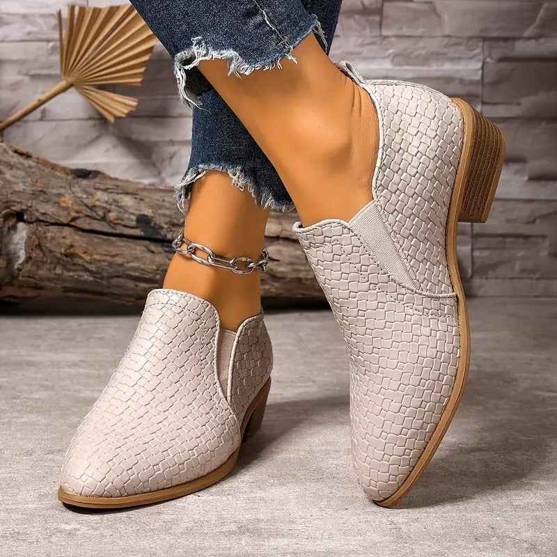 Zenny – Leather Orthopedic Oxford Shoes