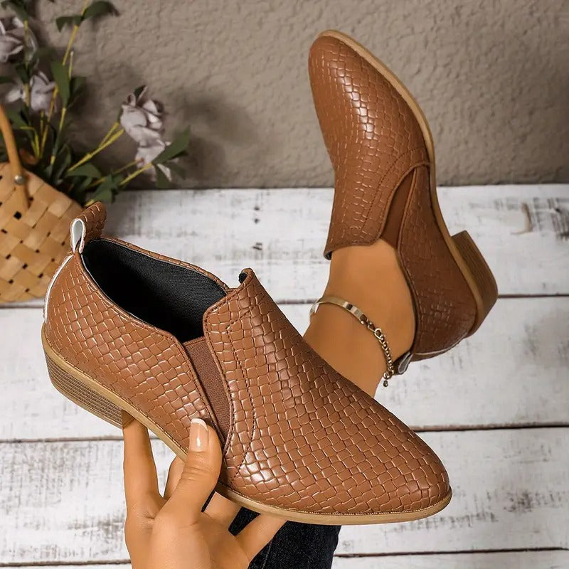 Zenny – Leather Orthopedic Oxford Shoes