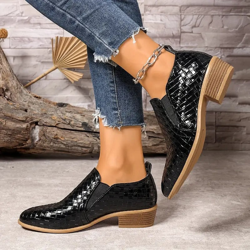 Zenny – Leather Orthopedic Oxford Shoes