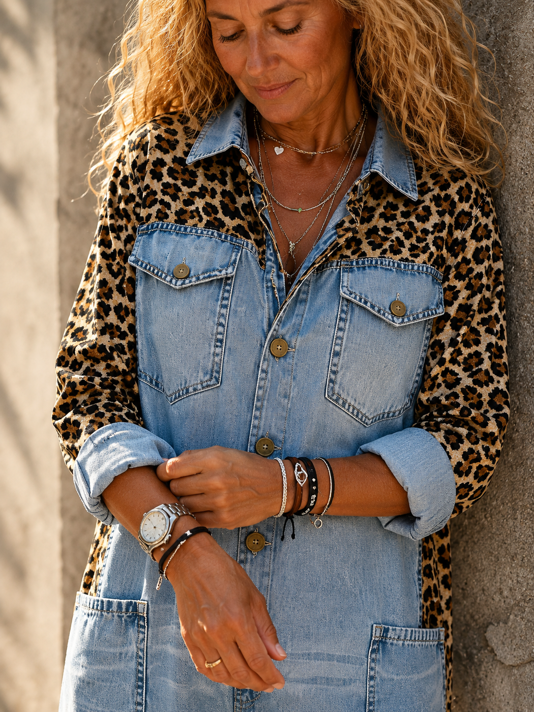 Emma – Relaxed Denim One-Piece Jumpsuit