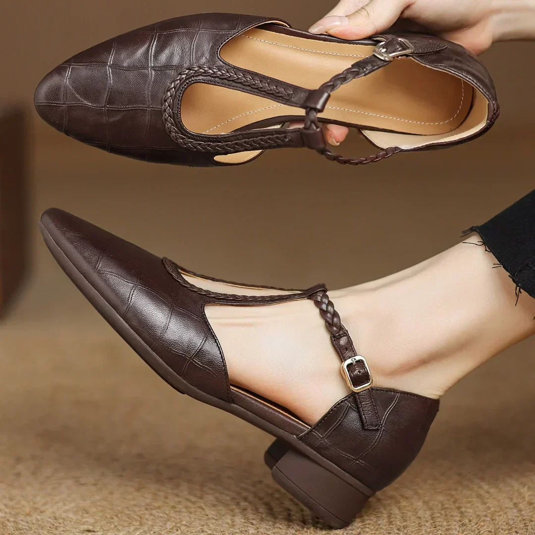 Zailey – Orthopedic Leather Mary Jane Shoes