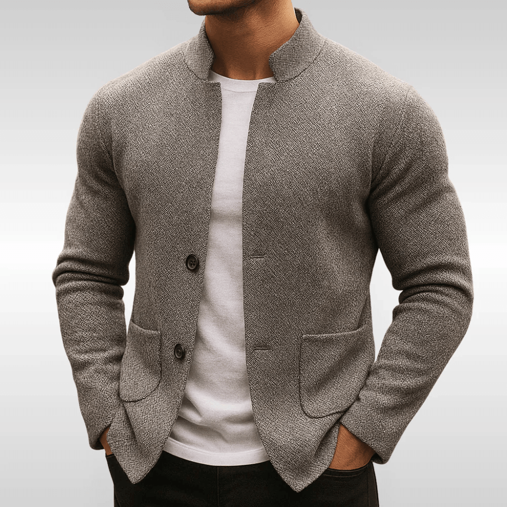 Nolan – Textured Knit Blazer