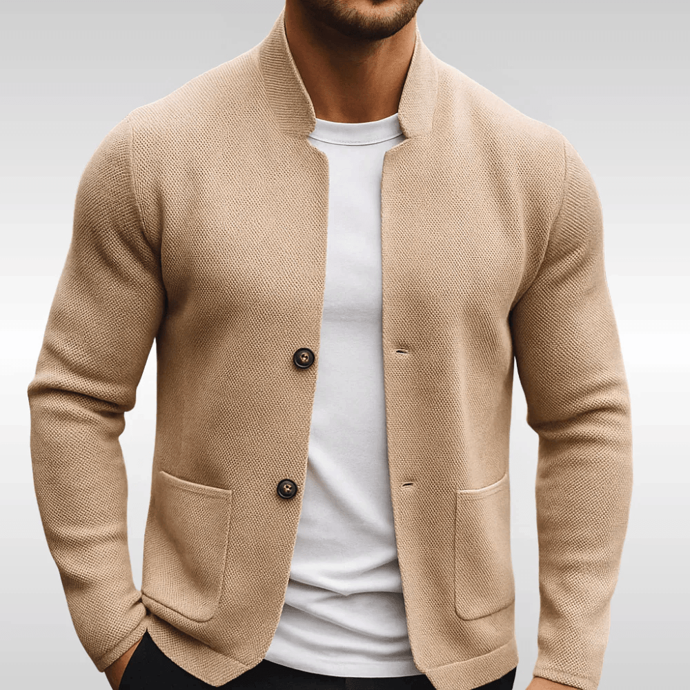 Nolan – Textured Knit Blazer