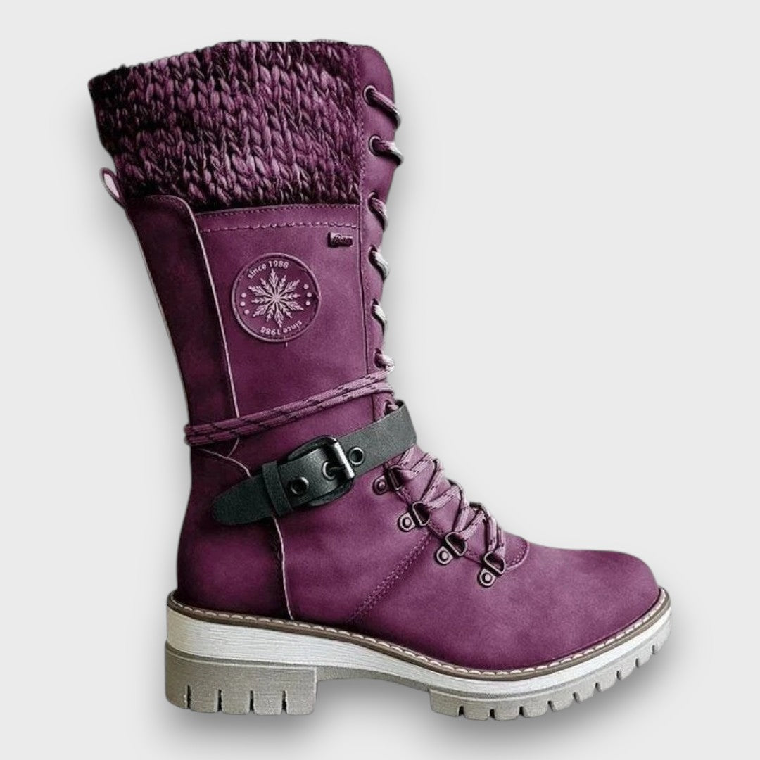 Ericca - Lace-Up Winter Boots