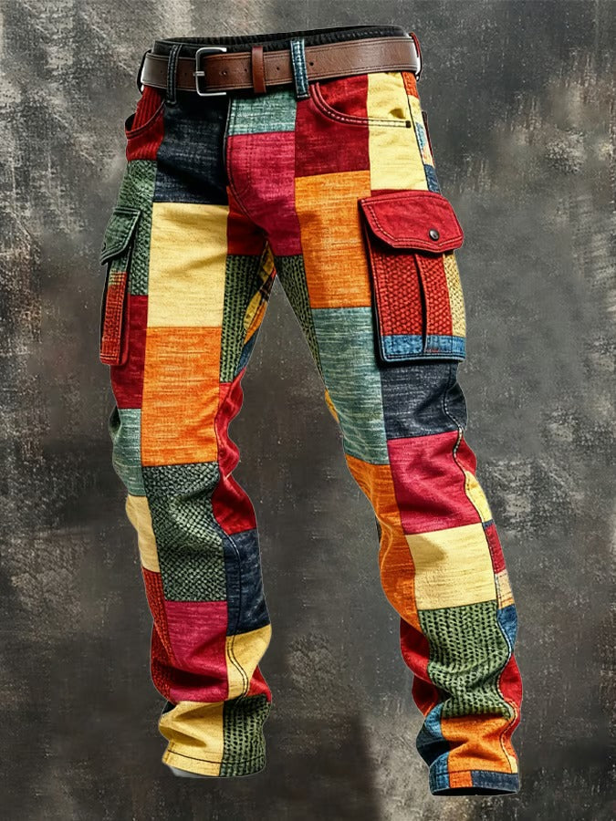 Damian - Patchwork Cargo Pants