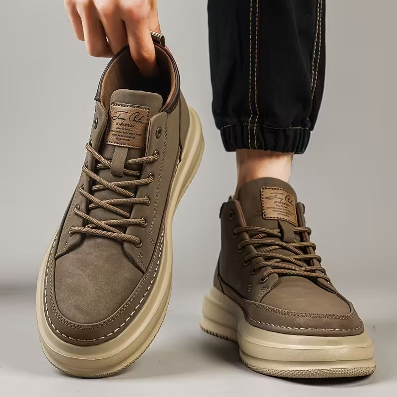 Aljur – Orthopedic Genuine Leather Shoes