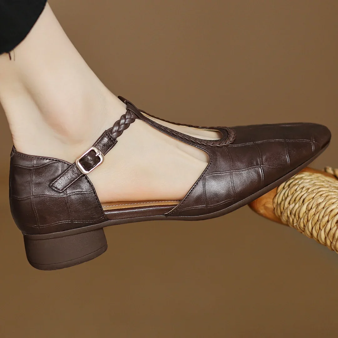 Zailey – Orthopedic Leather Mary Jane Shoes