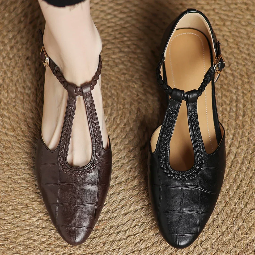 Zailey – Orthopedic Leather Mary Jane Shoes