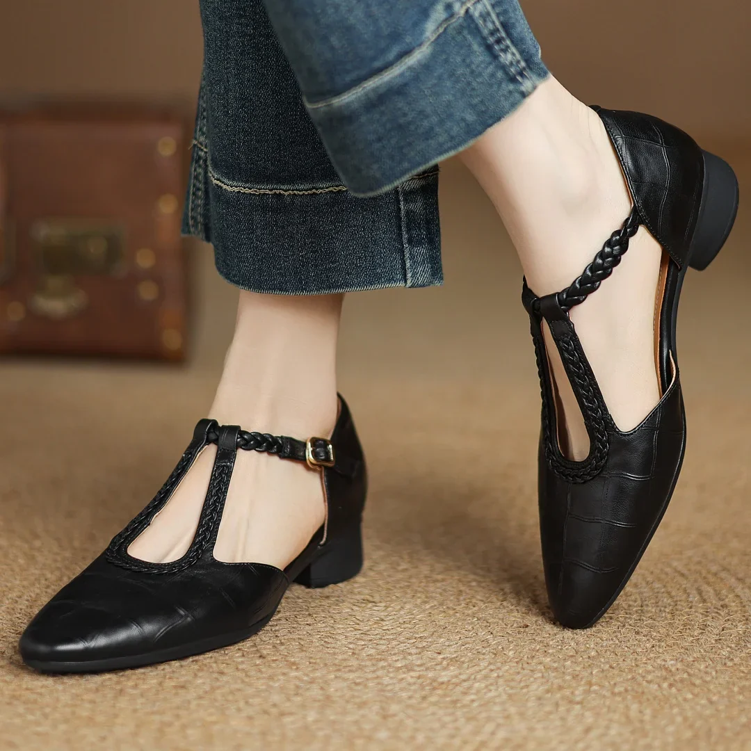 Zailey – Orthopedic Leather Mary Jane Shoes