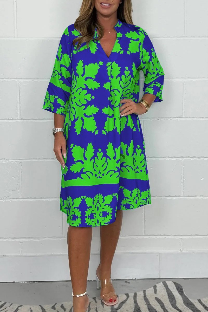 Vivian – Radiant Spring Dress with Long Sleeves