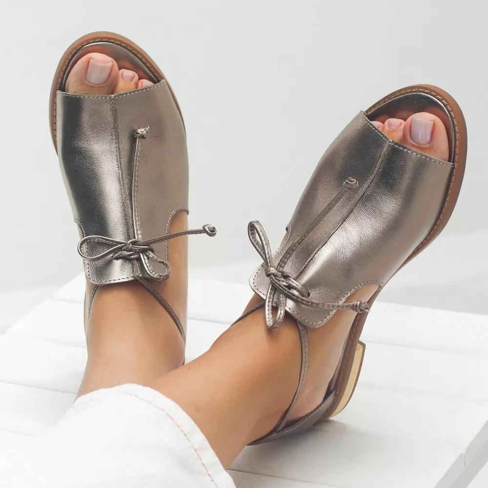 Edna - Adjustable Lace-Up Sandals
