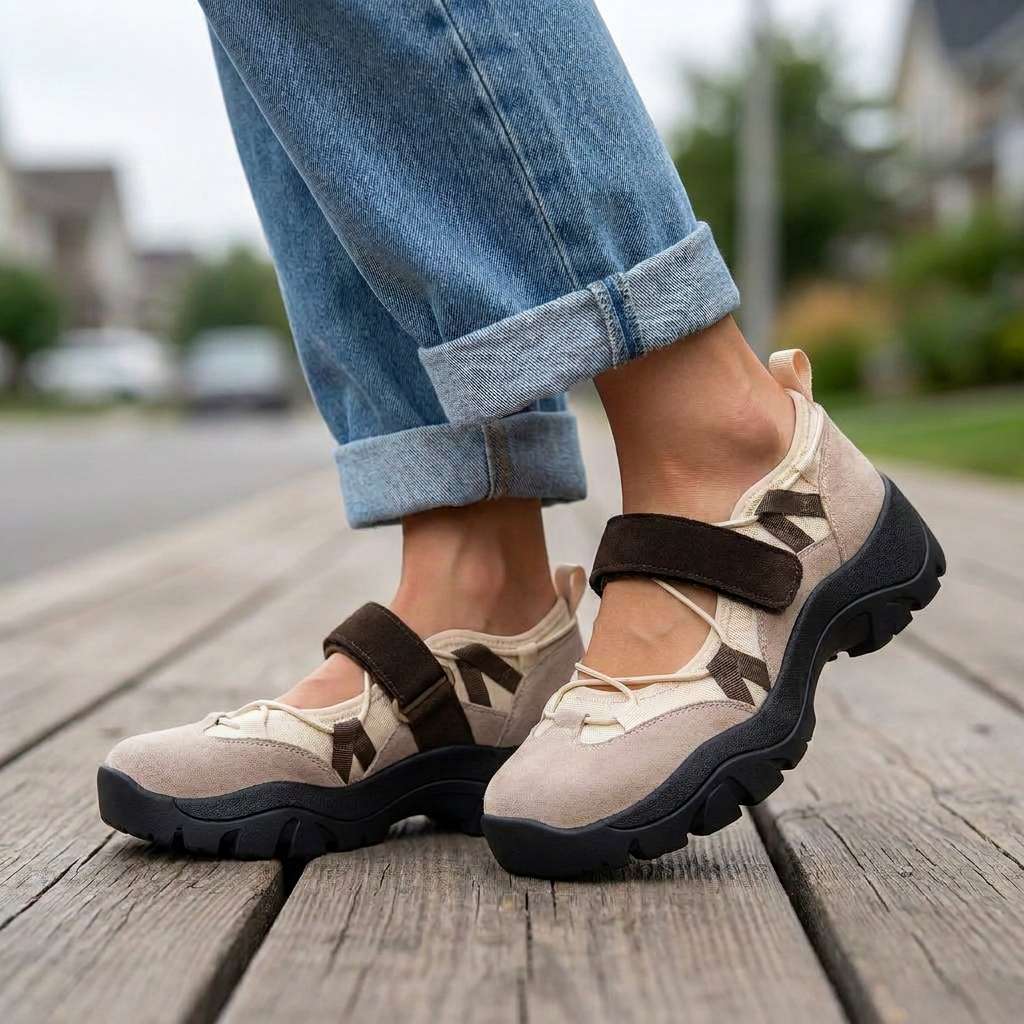 Claudia - Velcro Comfort Loafers