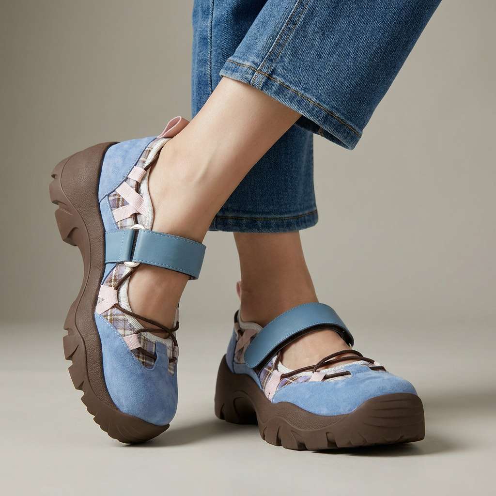 Claudia - Velcro Comfort Loafers