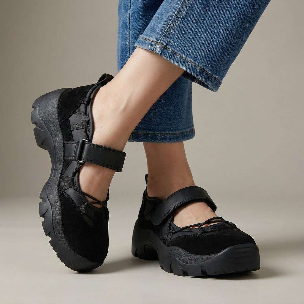 Claudia - Velcro Comfort Loafers