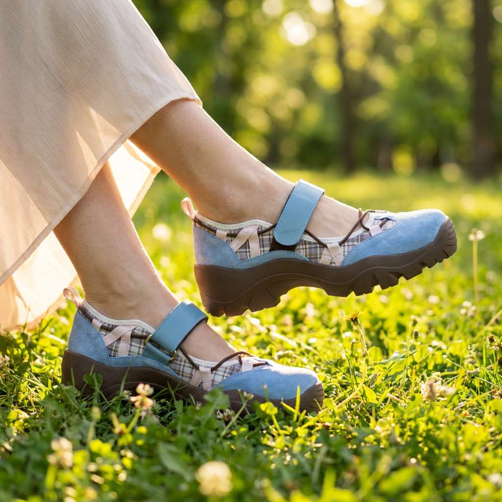 Claudia - Velcro Comfort Loafers