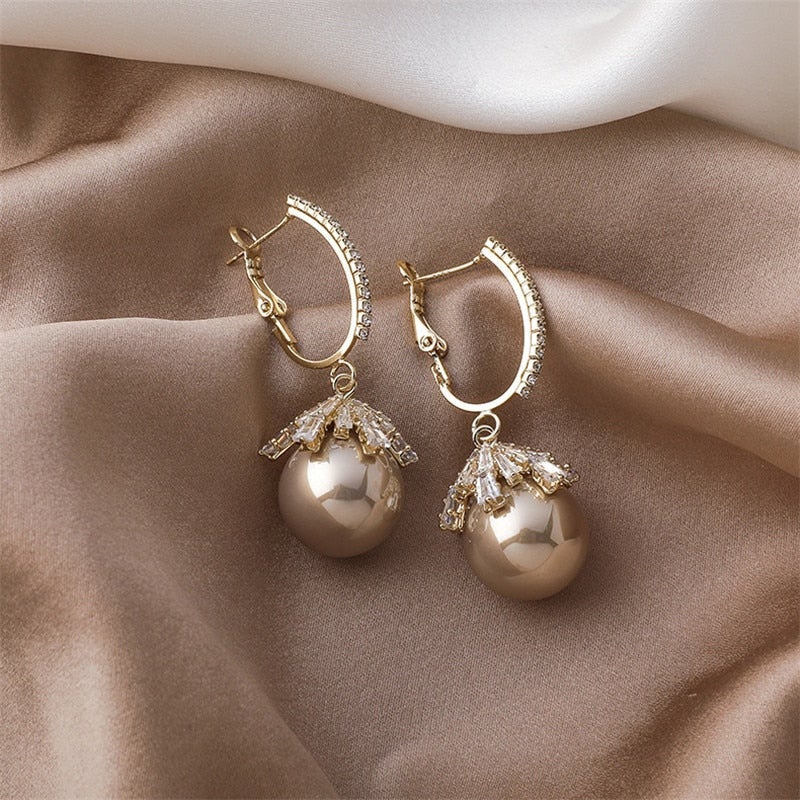 Tonette - Magnificent Pearl Baby Earrings