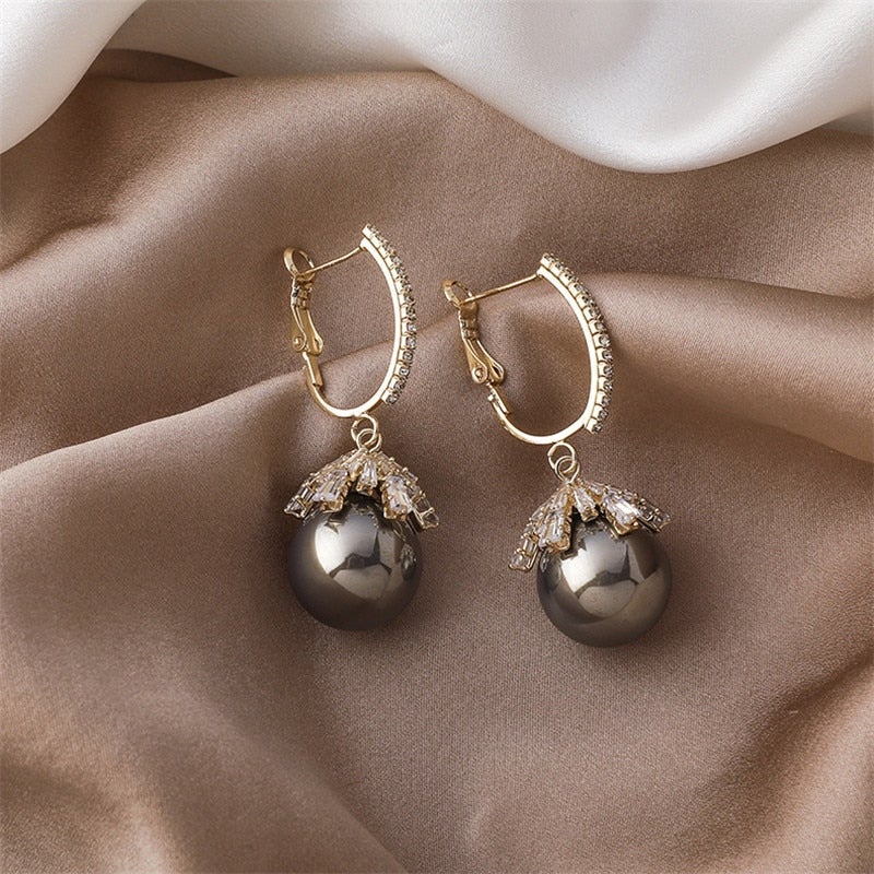 Tonette - Magnificent Pearl Baby Earrings