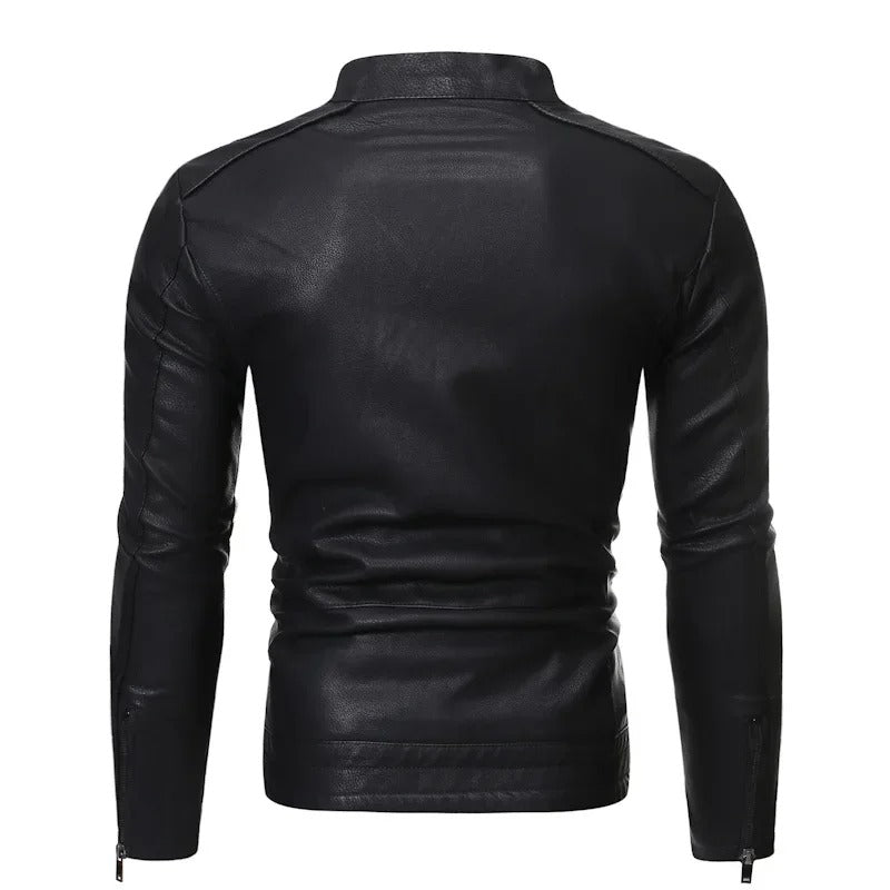 Adam - Elegant Leather Jacket