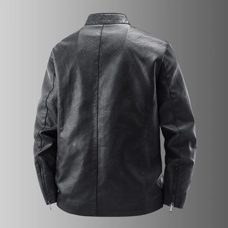 Macky - Leather Biker Jacket