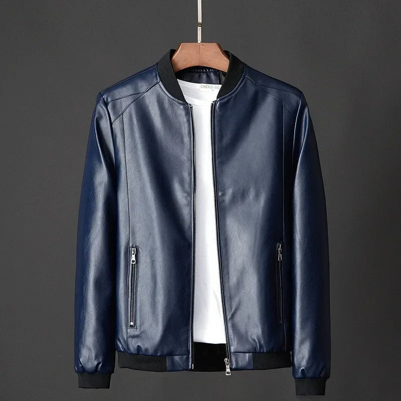 Leo - Leather Biker Jacket