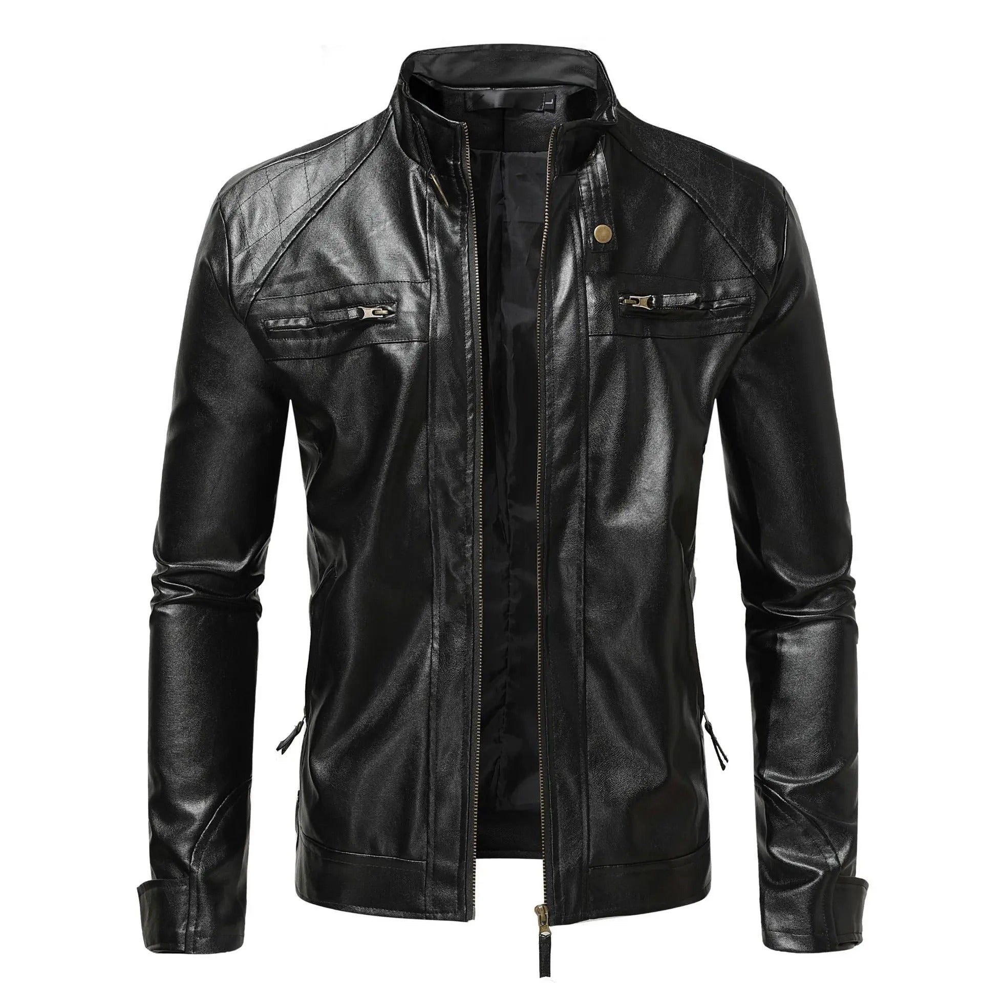 Michael - Elegant Men's Leather Jacket