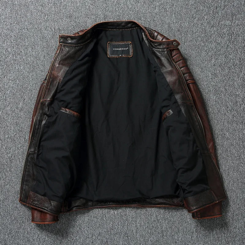 Jan - Vintage Leather Jacket