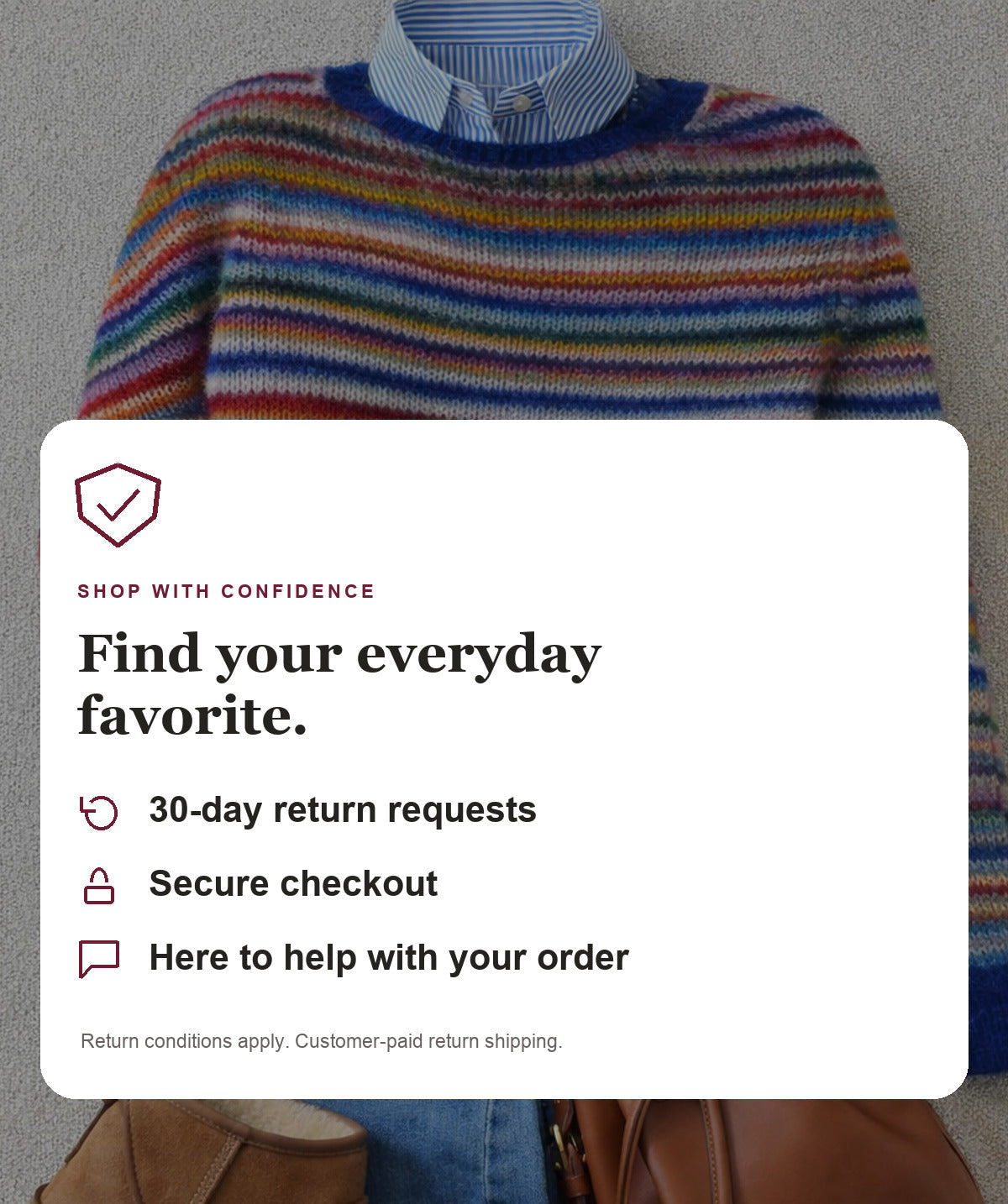 Hattie - Striped Knit Sweater