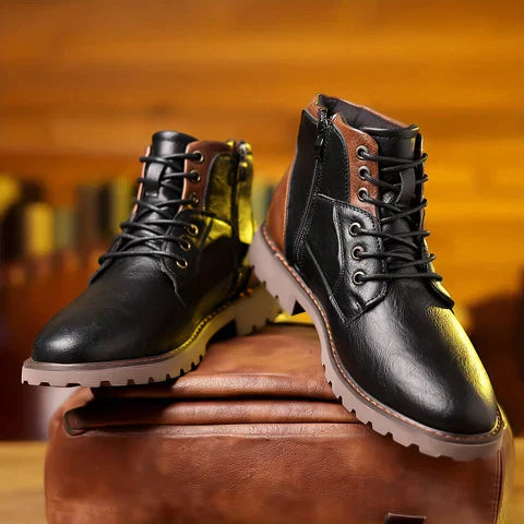 Jethro - Rugged Lace-Up Boots