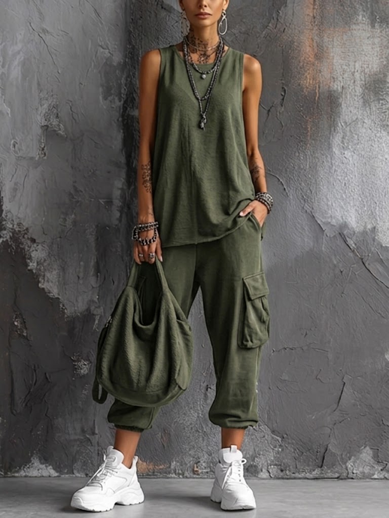 Yumi - Relaxed Cargo Co-ord Set