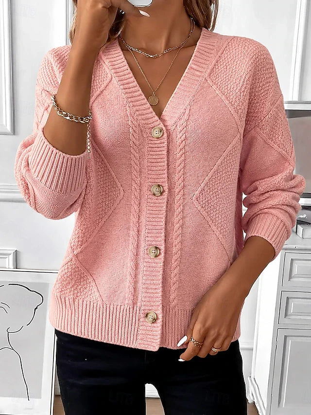 Nellie – Vintage Cable Knit Cardigan