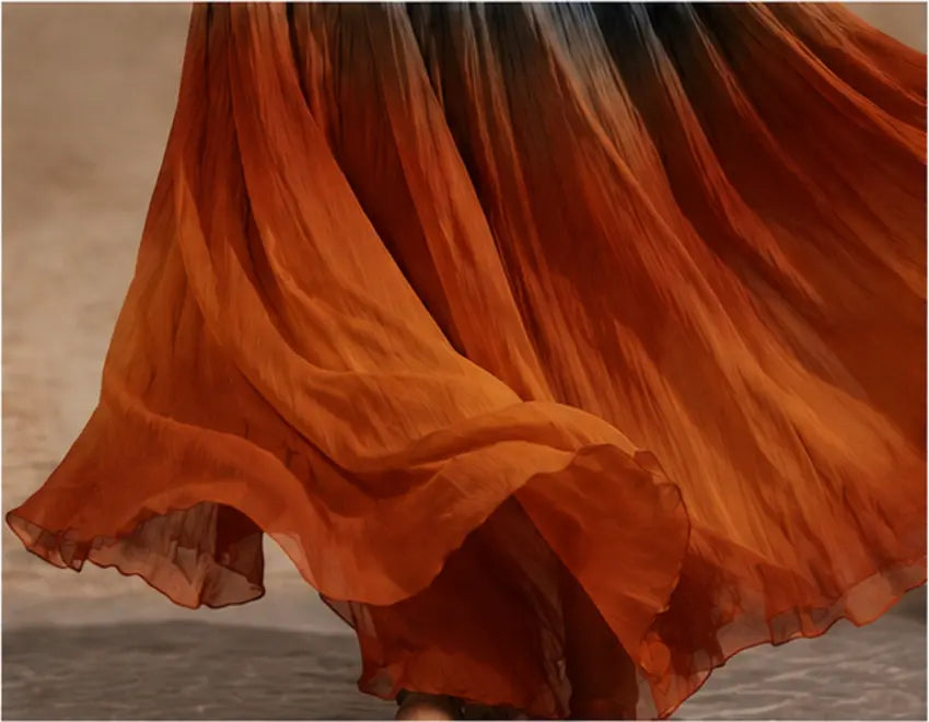 Carmin - Gradient Boho Maxi Dress
