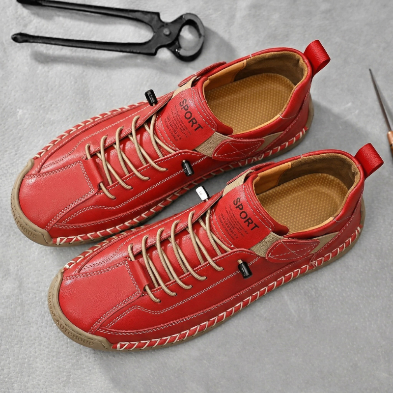 Wyatt - Hawthorne Leather Sneakers