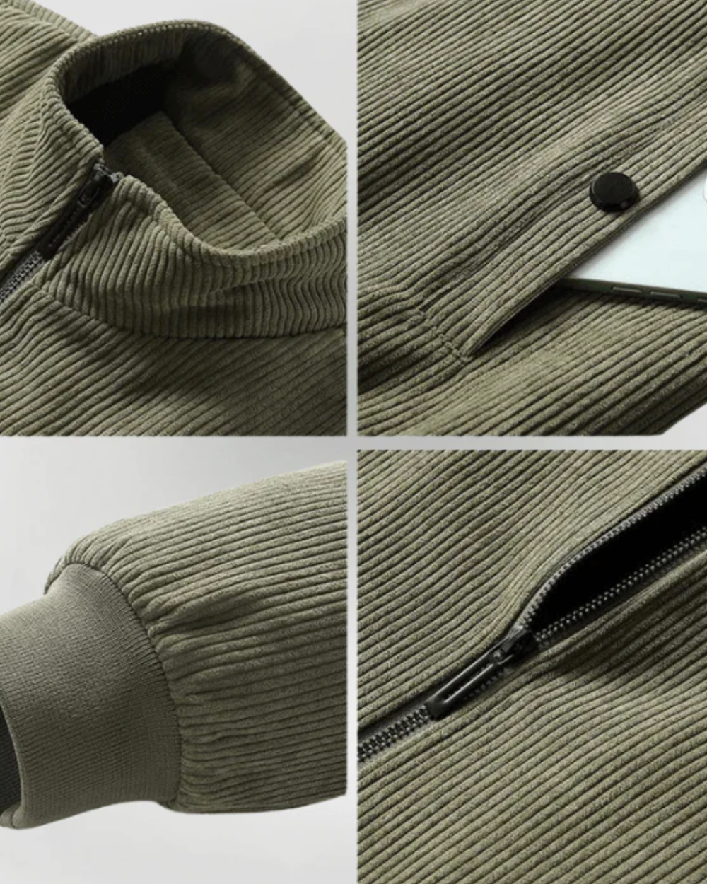 Mitchell - Quilted Corduroy Jacket
