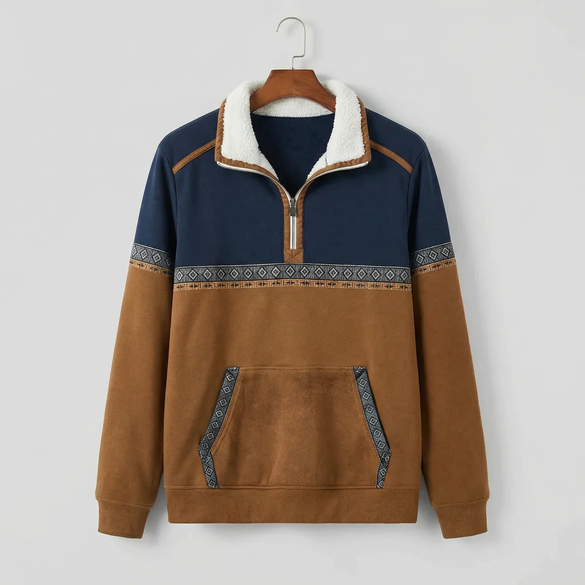 Xyrel - Cozy Half-Zip Sweater