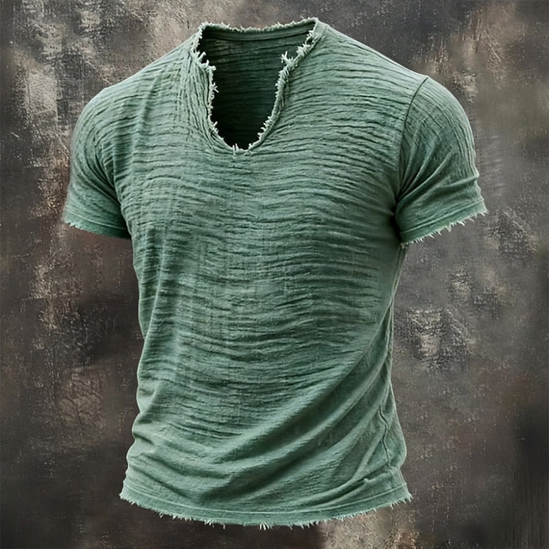 Johnny - Vintage V-Neck Everyday T-Shirt