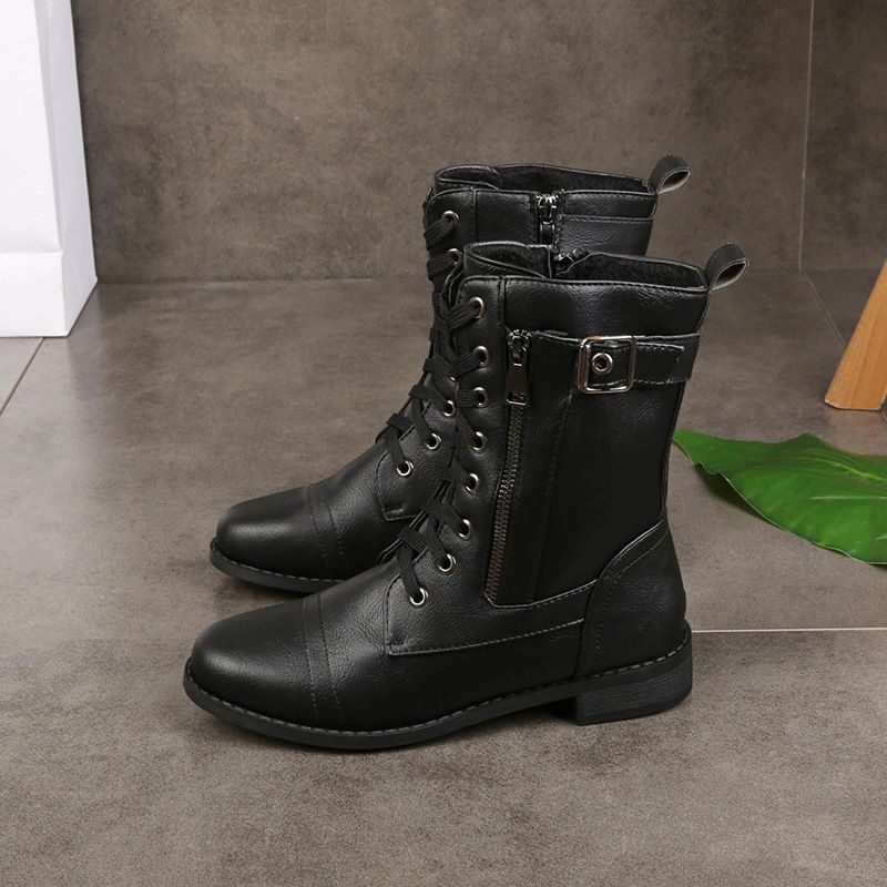 Heidi - Wide-Fit Orthopedic Leather Boots