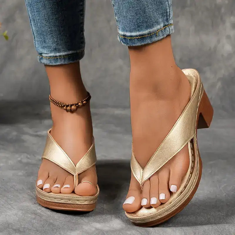 Soffie – Stylish Orthopedic High-Heel Sandals