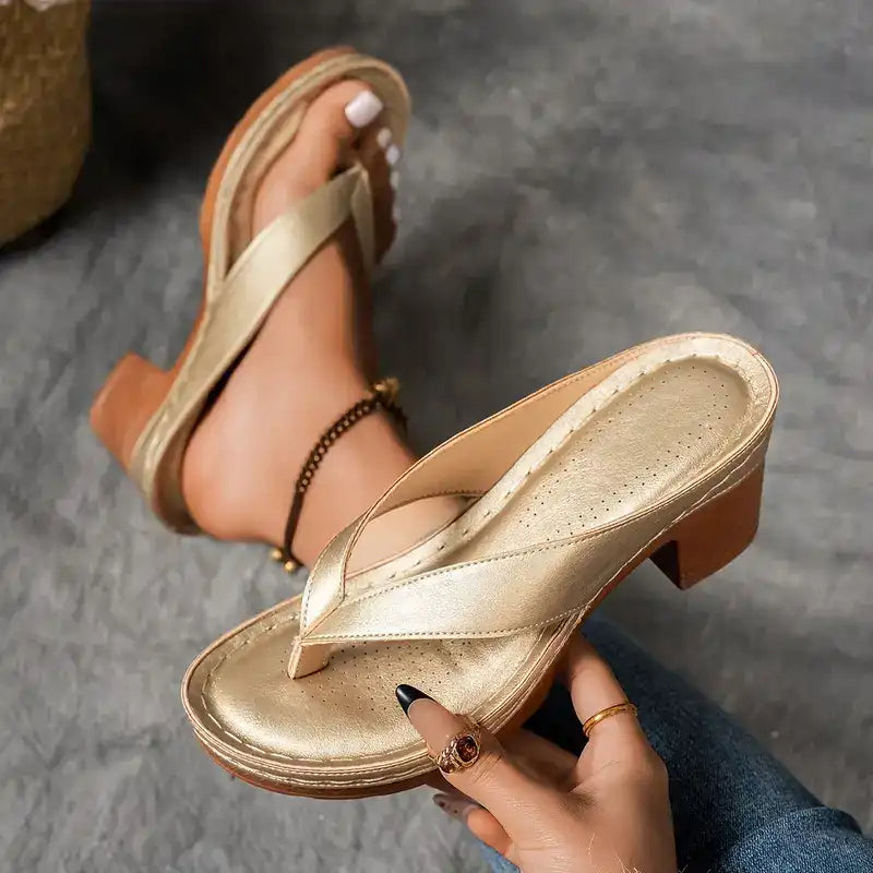 Soffie – Stylish Orthopedic High-Heel Sandals