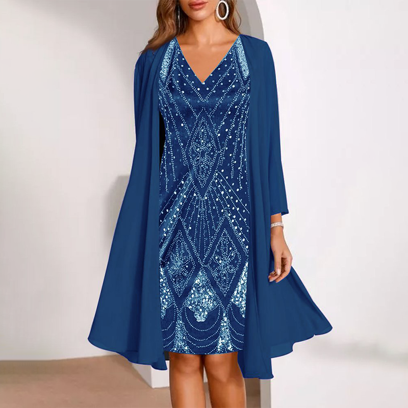 Celest - Elegant Two-Piece Occasion Dress