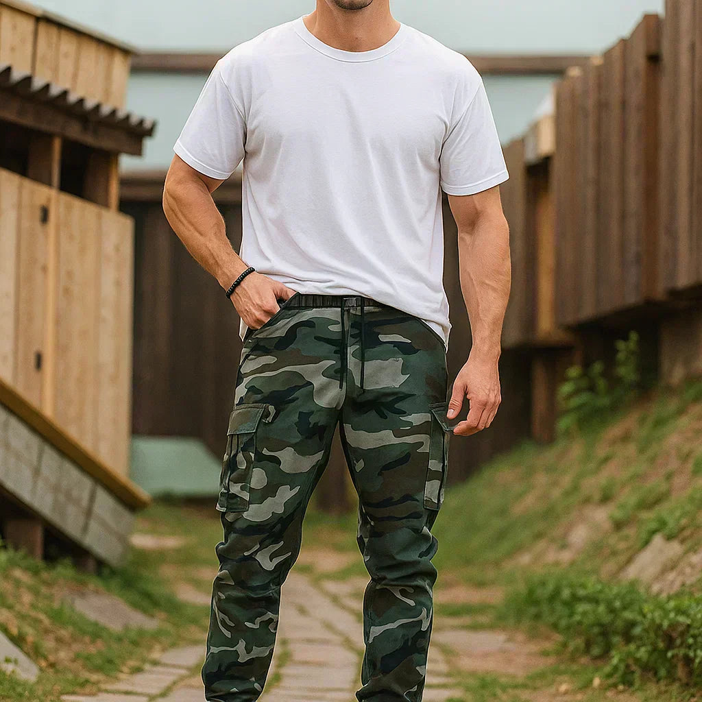 Clyde – Camouflage Cargo Work Pants