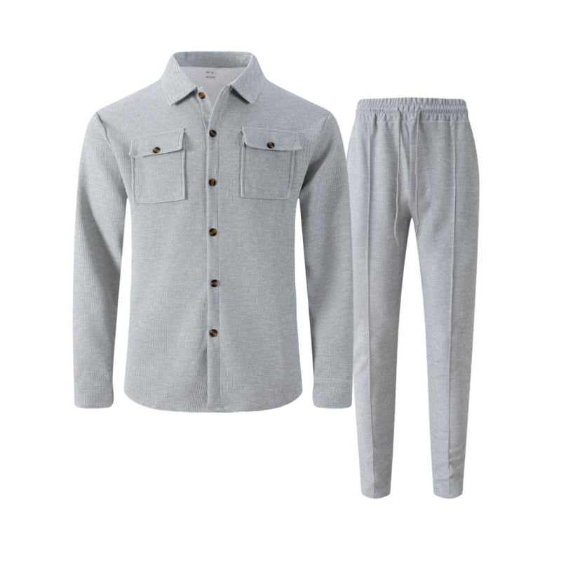 Jonathan - Waffle Knit Comfort Two Piece Set