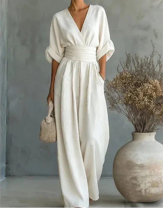 Giselle - Elegant Flowing Jumpsuit