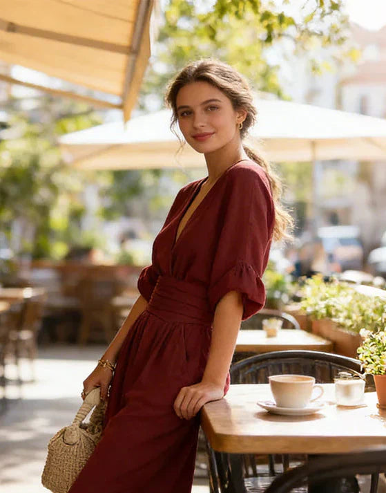 Giselle - Elegant Flowing Jumpsuit