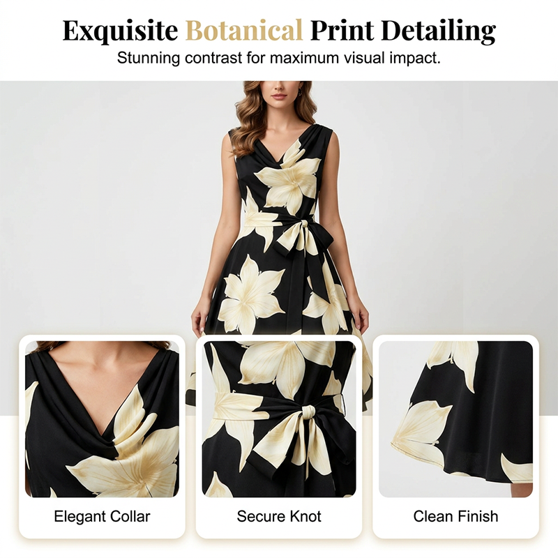 Mirana - Floral A-Line Dress
