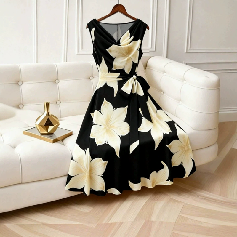 Mirana - Floral A-Line Dress